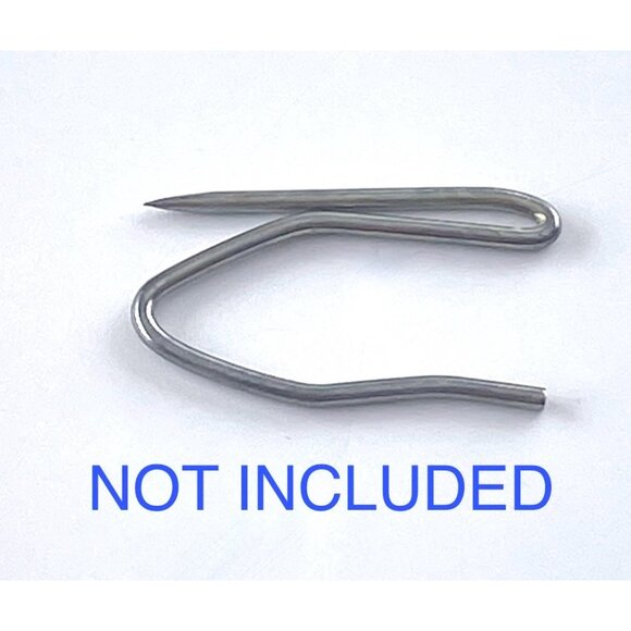 Vintage 70s curtain, beige, brown, red striped woven pleated panel, for each - Picture 10 of 10